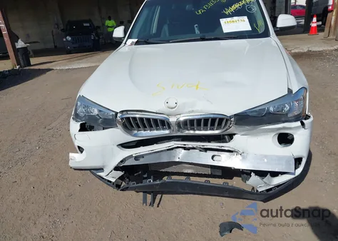 2016 BMW X3 xDrive28I из США, поврежденный, VIN 5UXWX9C50G0D64416